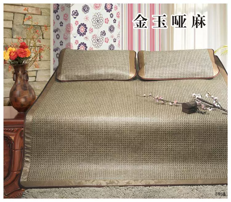 Thảm mây tùy chỉnh làm thảm mat mat nhà tùy chỉnh dày kang mat chịu nhiệt đệm sofa 1.2 1,35 mét - Thảm mùa hè