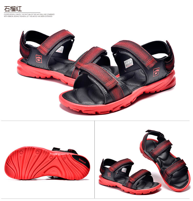 Pathfinder Beach Shoes Men Ngoài trời mùa hè Giày trượt tuyết Thể thao Casual Sandals dày Phụ nữ TFGE81955 - Khởi động ngoài trời day bao ho lao dong