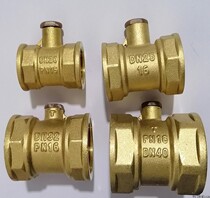 Temperature measurement straight through temperature measurement set Heating three - way brass material heating special T - shape