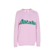 Mua áo len len len lông cừu "Alitalia" của Alberta Ferretti 2019 - Áo len thể thao / dòng may