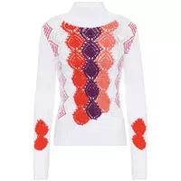 Mua sắm giảm giá Peter Pilotto / Peter Poloto Cotton Blend Sweater 2019 Women - Áo len thể thao / dòng may những mẫu váy len dáng dài đẹp