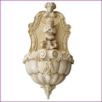 Jiahui sandstone relief round sculpture garden courtyard waterscape landscape sculpture fountain hotel villa angel fountain