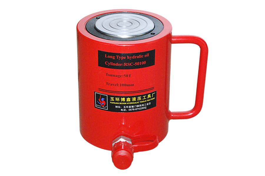 Supply separated hydraulic ram long jack 50 ton stroke 150MM electric hydraulic ram