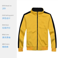 WSX209 Свитер желтый (без бархата)