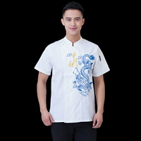 Китайский дракон -короткий белый