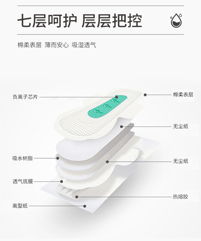 7244 Love Life Aunt's Towel Sanitary Cotton