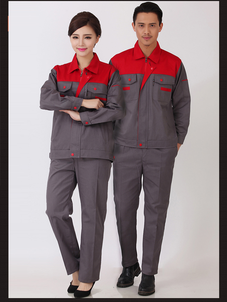 Quần dài tay phù hợp với nam mùa xuân và mùa thu xưởng xưởng tự động sửa chữa trang trí chống mặc quần áo bảo vệ trang web kỹ thuật quần áo áo quần áo nam