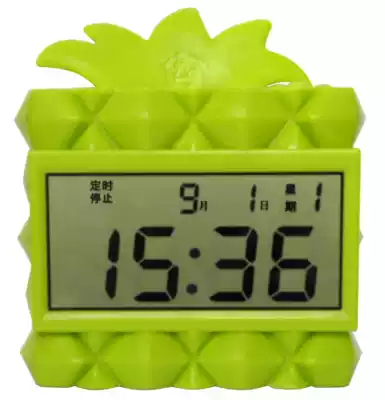 Students use digital automatic electronic clock Intelligent Recording new strange alarm clock multi-group timing LED Voice Reminder