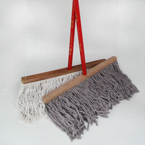 Wood wide-head wooden mop cotton thread thickened large row mop factory flat mop 4060CM old-fashioned floor mop