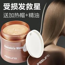 Japan Filing Chocolate Hair Film 500ml Hair Care Nutritional Hair Care Inverted Oiled Oil Cream Perching Repair Free Of Steam