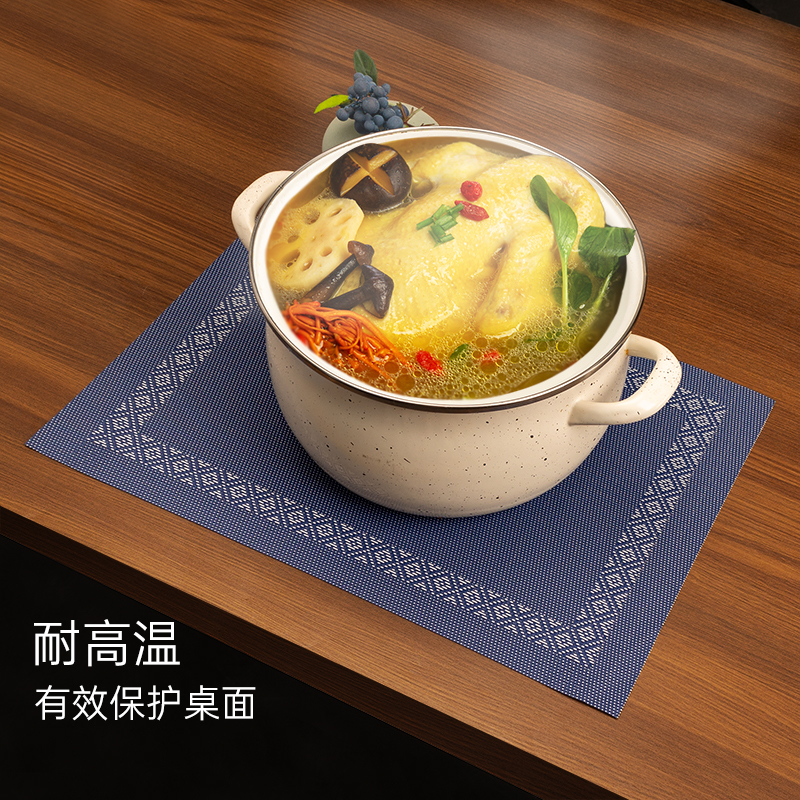 揭开家居美学与功能的双重秘密：4片欧式西餐垫的秘密武器