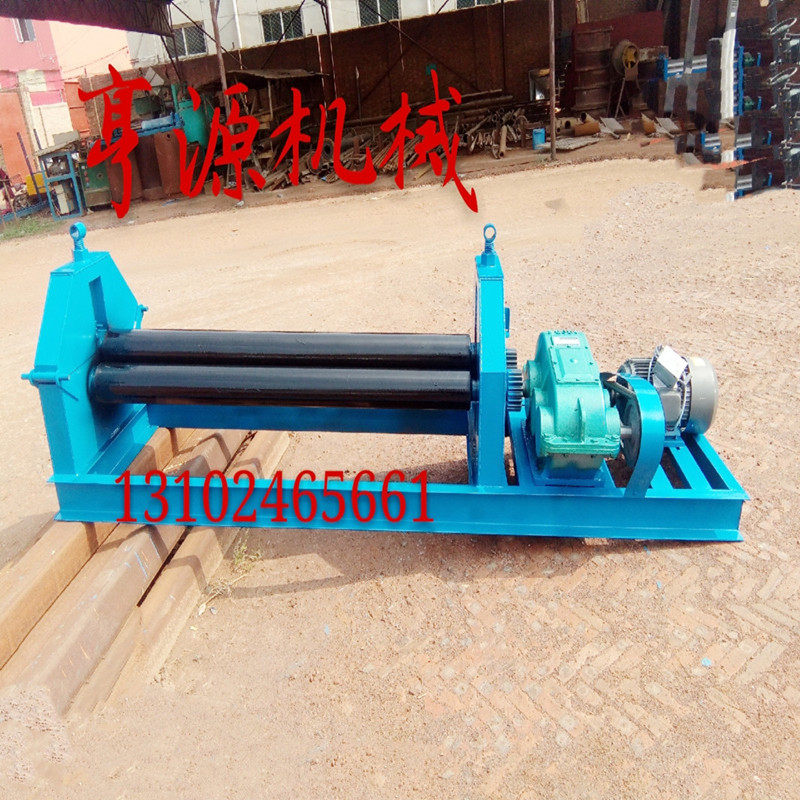 Electric roll round machine rolls-machine three-roller iron plate aluminum plate stainless steel drum machine tapered rollforming machine insulation All