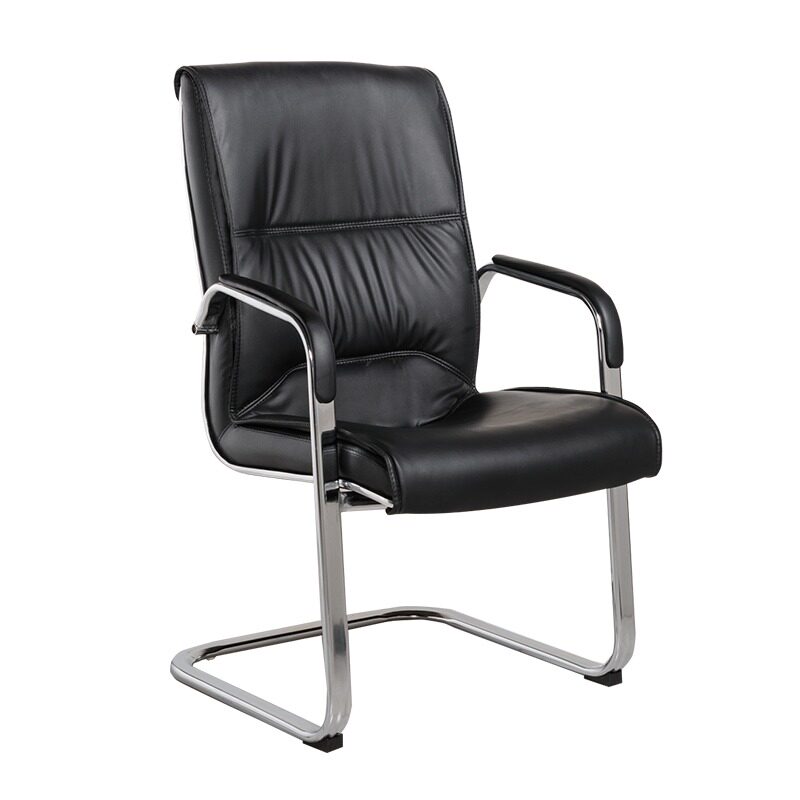 Beijing staff office chair home computer chair conference chair bow-shaped reception swivel chair boss chair mahjong leather chair
