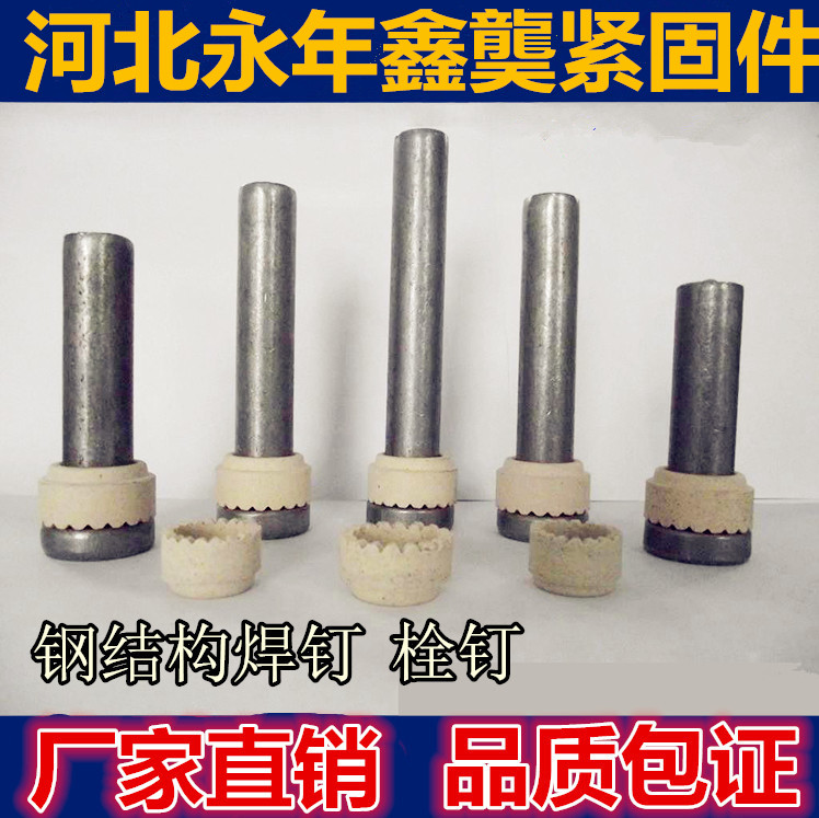 Manufacturer direct steel steel structure cylindrical head welding nail M19 steel formwork welding nail bolting nail clippers to be lengthened