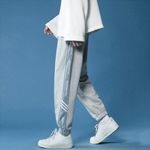 Lady Pants High Street Ins Surge Spring Fall Casual Pants Korean Version Boomer Loose Bungling Pants 100 Hitchhiking Pants