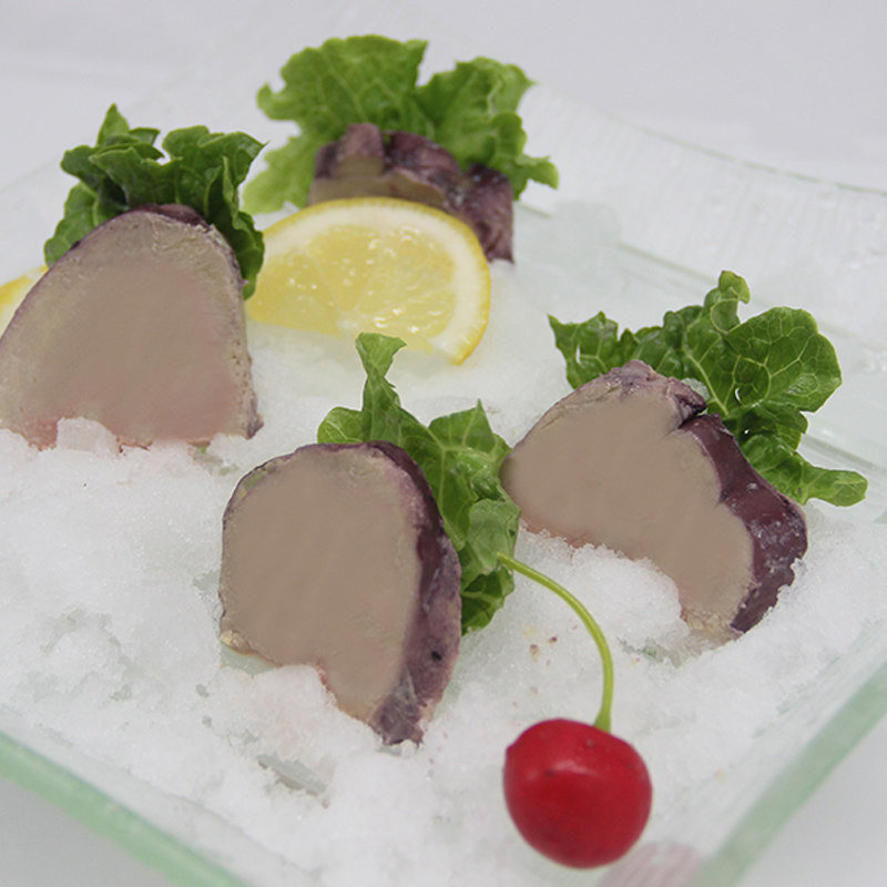 Red wine foie gras-style sashimi red wine blueberry foie gras 200g thaw ready-to-eat