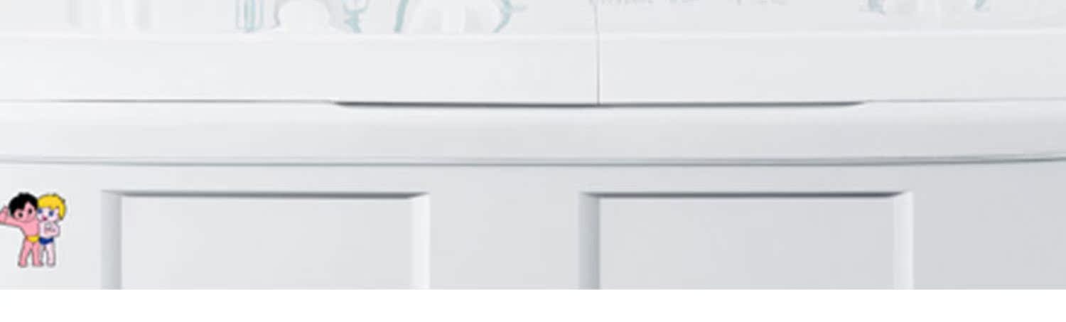 Máy giặt hộ gia đình bán tự động thùng đôi đặc biệt nhỏ thông thường Haier / Haier XPB70-1186BS - May giặt máy giặt toshiba 8kg
