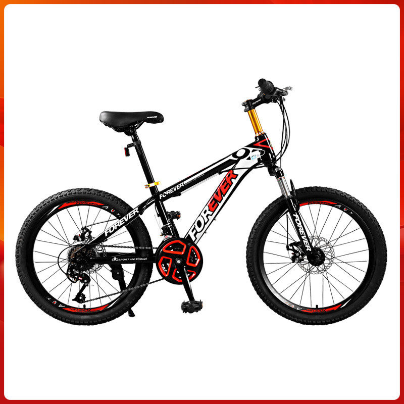 Permanent children's mountain bike primary and secondary school students variable speed bicycle 20 22 inch racing boy bicycle