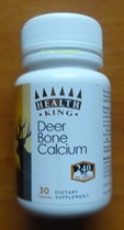 Spot New Zealand original in Kang Wang Health king natural deer bone calcium tablets 30 calcium tablets