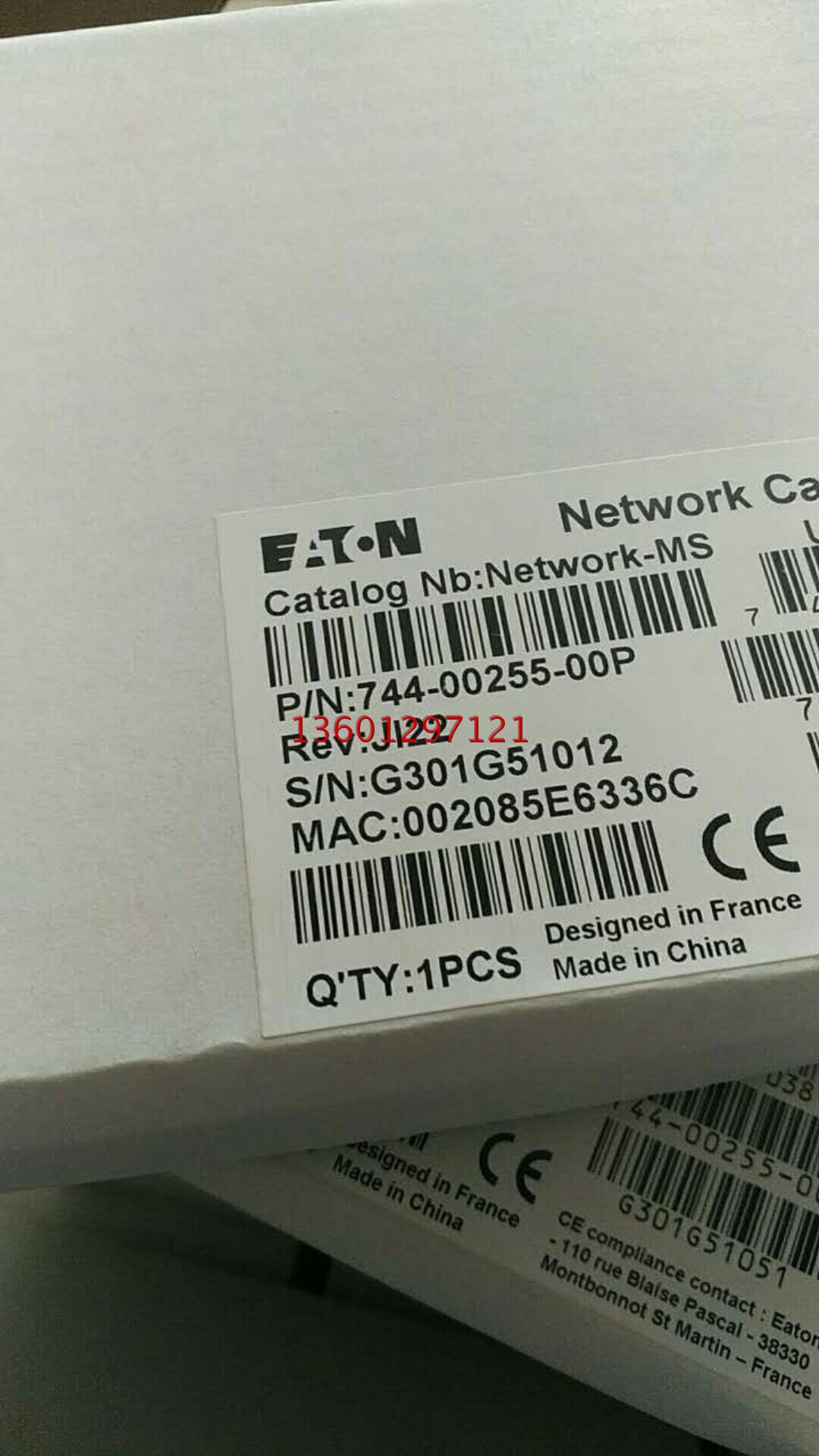 Eaton UPS Uninterruptible Power Supply 9130i Series PW9130i Internet Communication Card SNMP Network Card