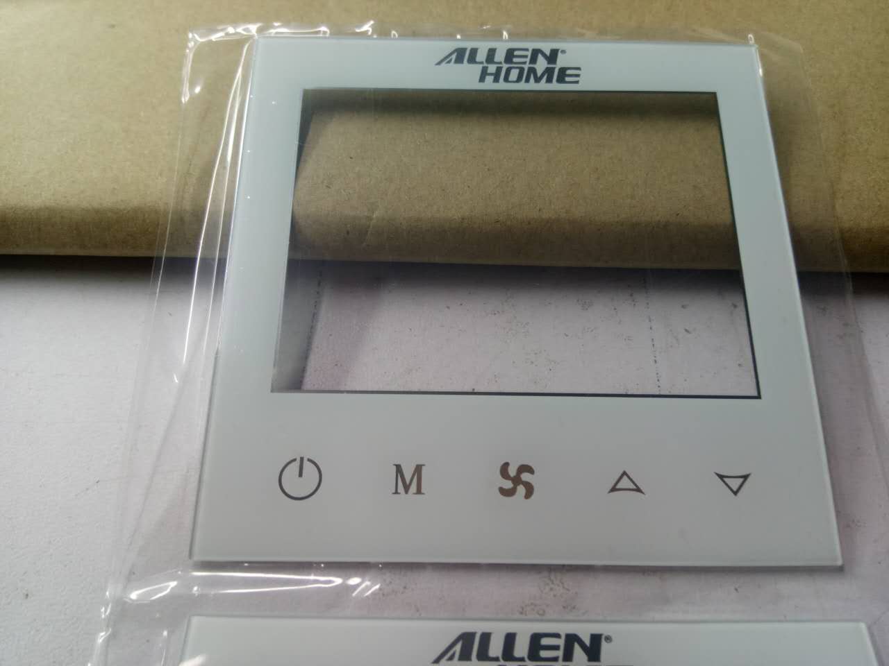 Factory produces custom-made 86 touch switch glass panel tempered glass smart switch