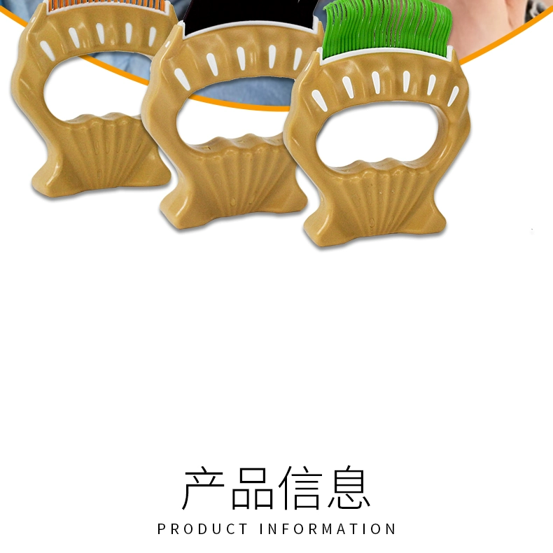 Pet chải lông chó mèo chải chuốt sạch đẹp lông ngắn thay lông dài lông Teddy lông đến tóc nổi lông kim - Cat / Dog Beauty & Cleaning Supplies