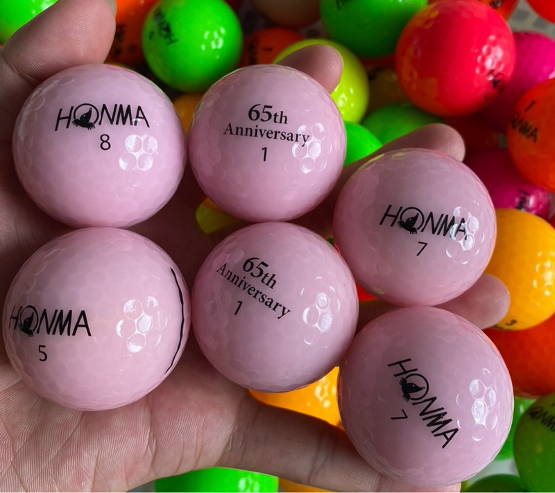 Honma 65Th Anniversary Limited Edition Pink Cherry Blossom Golf Ball D1 Two-Layer Ball Double-Layer Ball Course Ball Honma 65Th Anniversary Limited Edition Pink Cherry Blossom Golf Ball D1 Two-Layer Ball Double-Layer Ball Course Ball