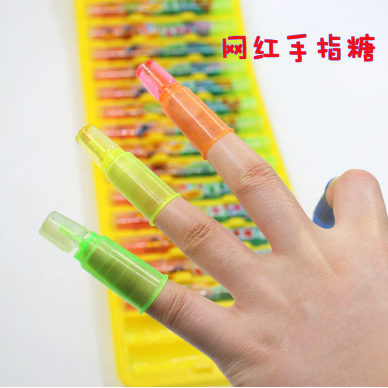 Devil Finger Sugar Net Red Snacks Fruit Flavored Candy Children's Day Creative Toys