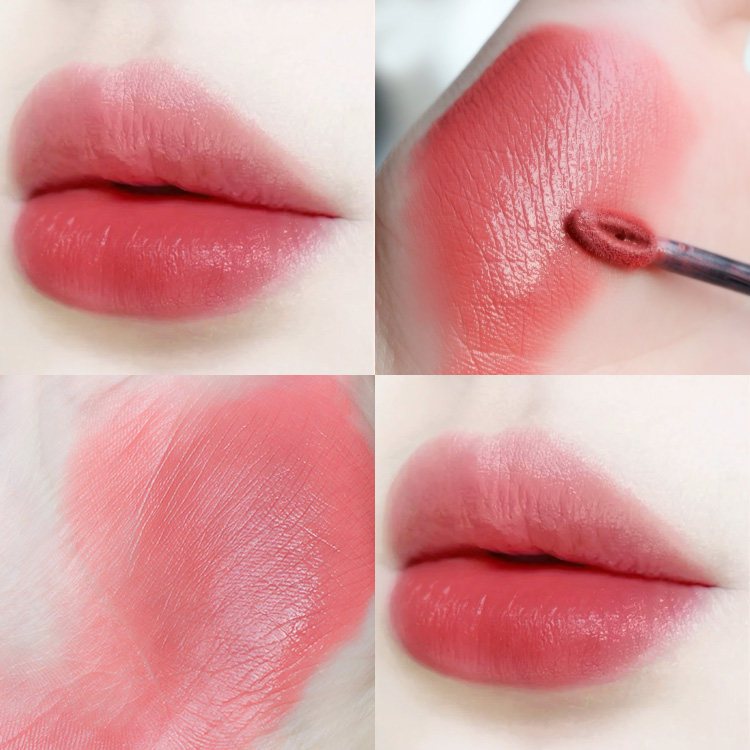 nico lip glazed schoolgirls Bean Paste Milk Tea Color Naked Color Matte Red small crowdbrand parity