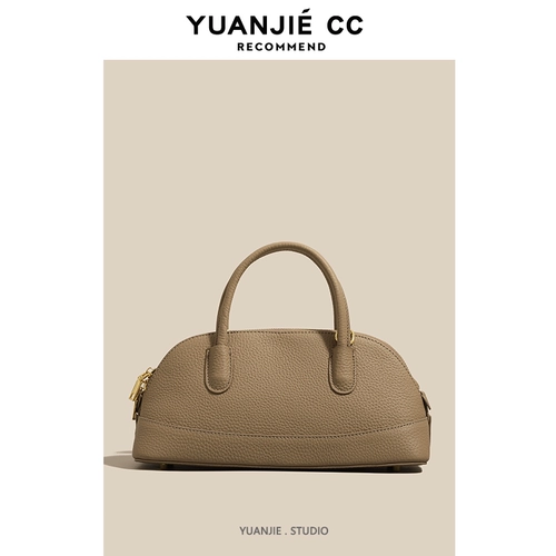 Небольшая дизайнерская кожаная сумка через плечо, из натуральной кожи, премиум класс, французский стиль, воловья кожа