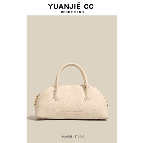 Небольшая дизайнерская кожаная сумка через плечо, из натуральной кожи, премиум класс, французский стиль, воловья кожа