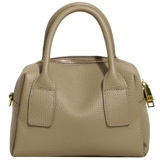 Кожаная подушка, небольшая дизайнерская сумка через плечо, воловья кожа, из натуральной кожи