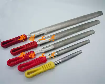 Diamond plate file electroplating diamond file alloy file semi-Round File