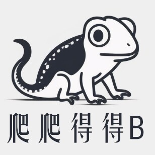 爬爬得得B的LOGO