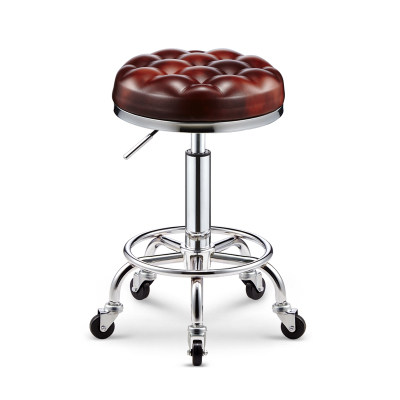 Beauty Bench Hairdresle Shop Chair Beauty Hair Stool Swivel Lifting Round Stool Large Bench Beautiful stool Bench Pulley Makeup Round