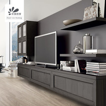Jimei Sixiang modern simple TV cabinet Living room small apartment TV locker custom Nordic furniture custom