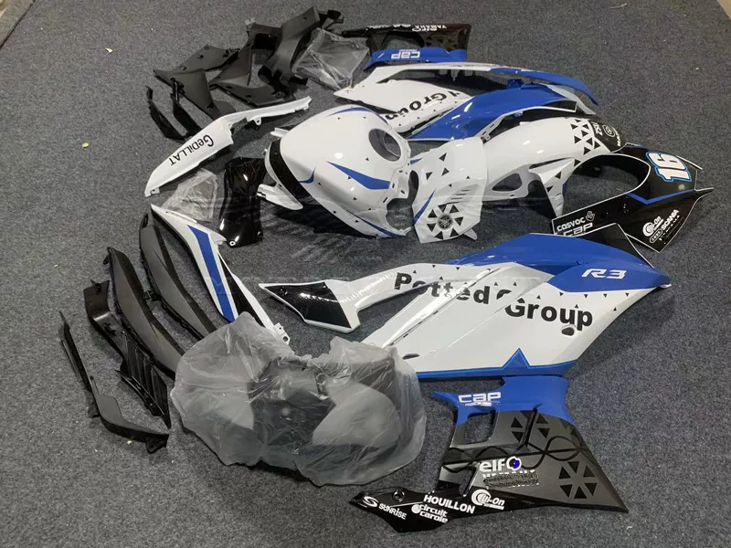 Подходяще для Yamaha R25 R3 19-21-23-25 лет полный корпус мотоцикла полная защита обтекатель