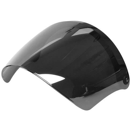 VAR direct mirror three-button retro half helmet buckle helmet windshield upgraded 20 cm sun protection