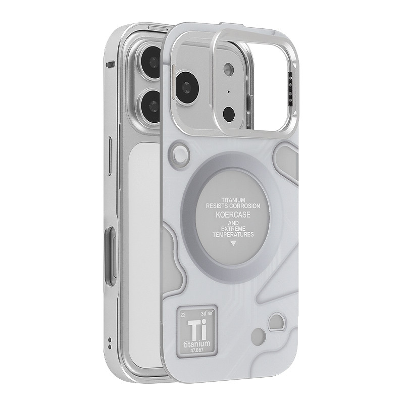 Titanium Element Graphic Stand iPhone Case