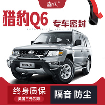 (Only for high-end) Cheetah Q6 special sound insulation sealing strip special whole car decoration door dust accessories modification