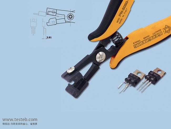 Piergiacomi PN-5050 16 Forming Pliers TO220 Element Pin Bending Right Angle Front Kick 3 8mm