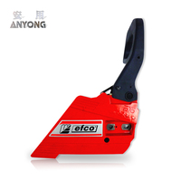 Leaf red chain saw brake plate Universal logging saw gasoline saw baffle brake assembly 5800 pressing side cover