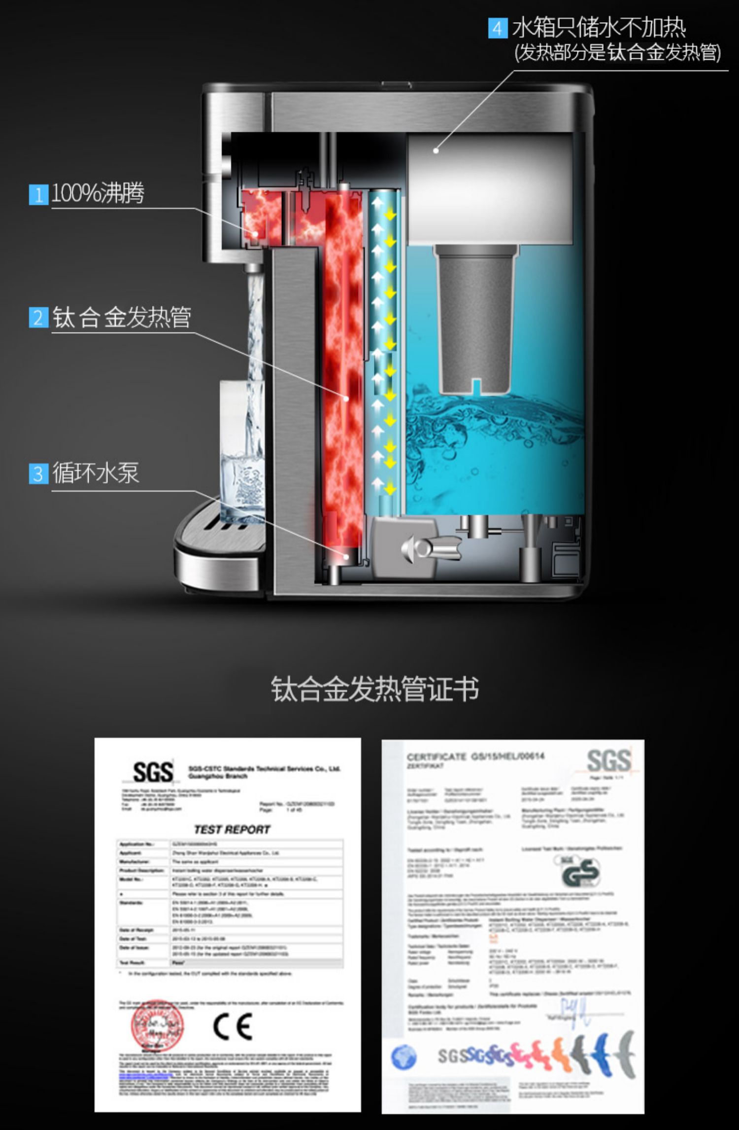 Nhật Bản Yamazaki máy nước nóng tức thời tốc độ nhỏ ấm đun nước nóng điện phụ bảng nhỏ lọc nước hộ gia đình bình lọc nước karofi