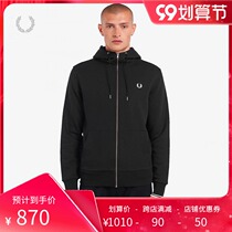 FRED PERRY mens sweater 2021 summer new British casual hooded wheat spike cotton tide J7536