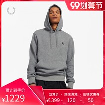 FRED PERRY mens sweater 2021 Autumn New British casual hooded wheat spike cotton tide M2643