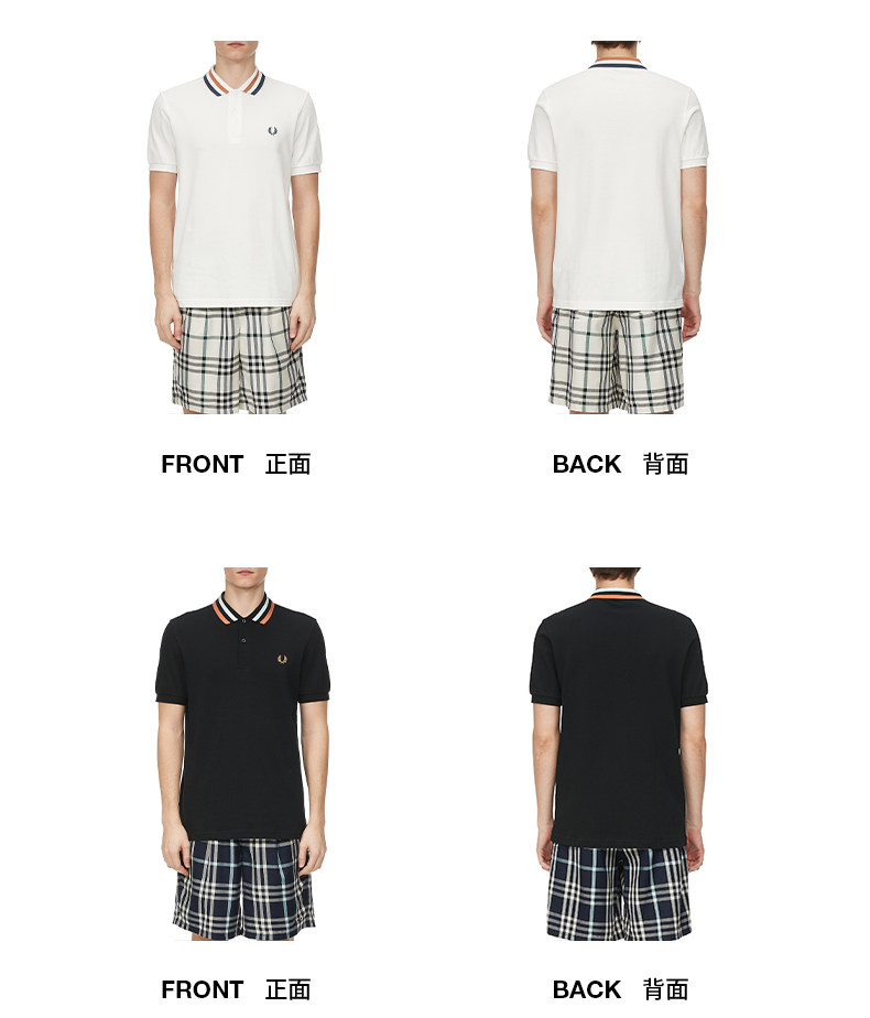 Fred Perry 22年夏季款 男式休闲Polo衫 M3154 天猫优惠券折后￥588包邮（￥999-410）