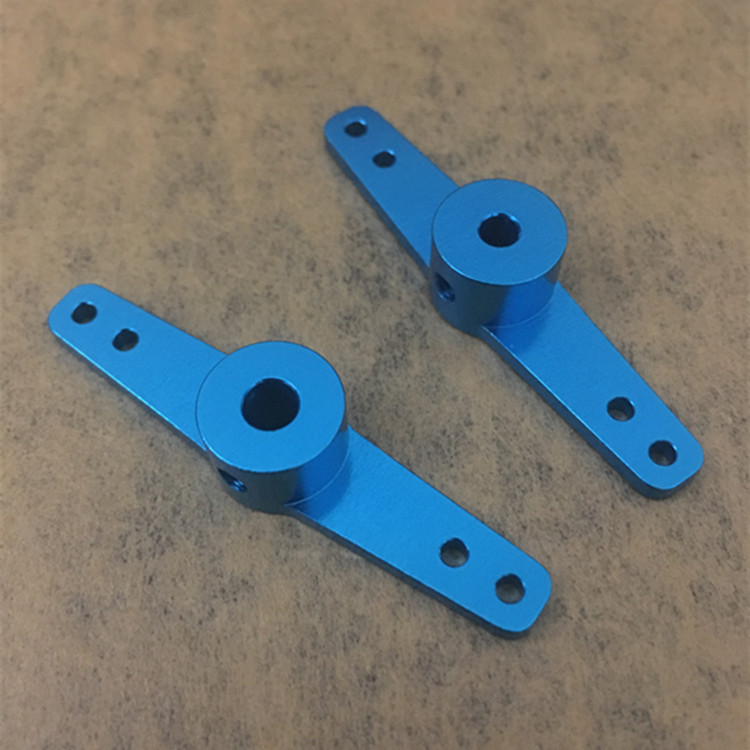 Bilateral Metal Steering Arm Steering Gear Steering Rocker Arm Aluminum Alloy Model Accessories Steering Gear Rod A Arm