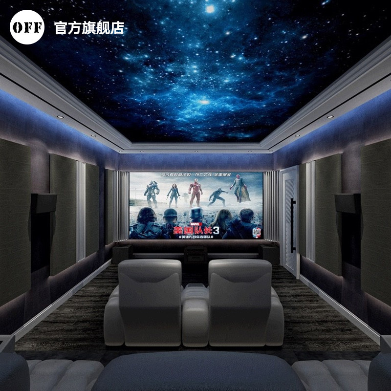 Sound Doctor Good Sound Villa Private Audio-visual Room Cinema QRD Sound Absorbing Diffusion Plate Solutions Acoustic Package