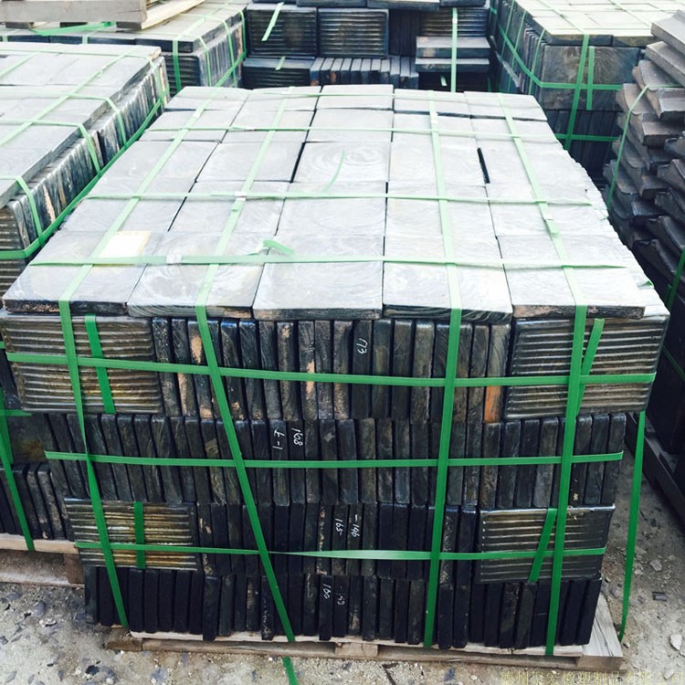 Cast slate manufacturer Calendering microcrystalline plate Basalt diabase cast slate Coal bunker silo wear-resistant cast slate