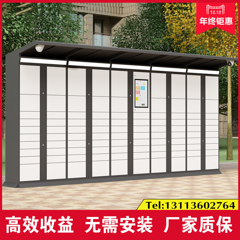 Smart Express Cabinet Personal Self-Pickup Cabinet Community Campus Fengchao Cainiao Storage Cabinet WeChat Charge Shared Laundry Wardrobe